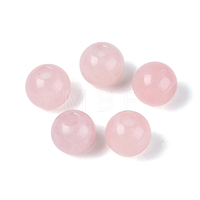 Natural Rose Quartz European Beads G-Q602-09C-01-1