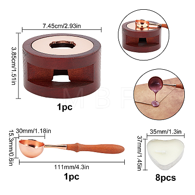 DIY Wax Seal Stamp Kits DIY-CP0003-97B-1