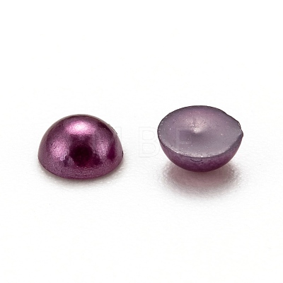 ABS Plastic Cabochons OACR-S012-4mm-M-1