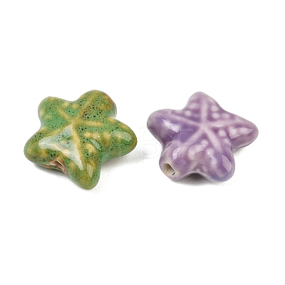 Vintage Handmade Porcelain Beads PR-CBA616C-01-1