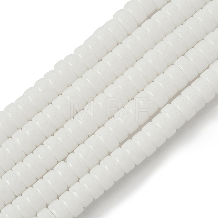 Opaque Glass Beads Strands GLAA-I060-01K-1