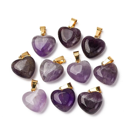 Natural Amethyst Pendants G-I311-A18-G-1