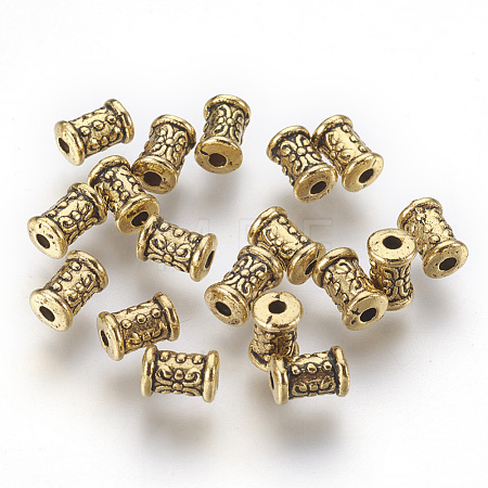 Tibetan Style Beads X-GLF0292Y-1