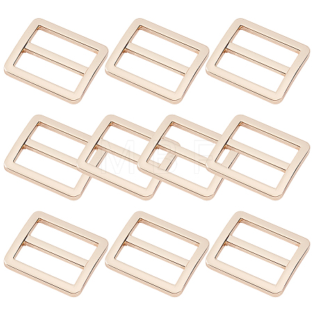 10Pcs Alloy Rectangle Buckles FIND-CY0001-97KCG-1