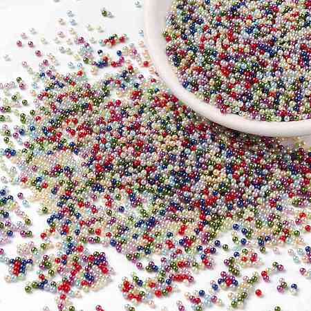 Imitation Pearl Acrylic Beads OACR-S011-2mm-ZM-1
