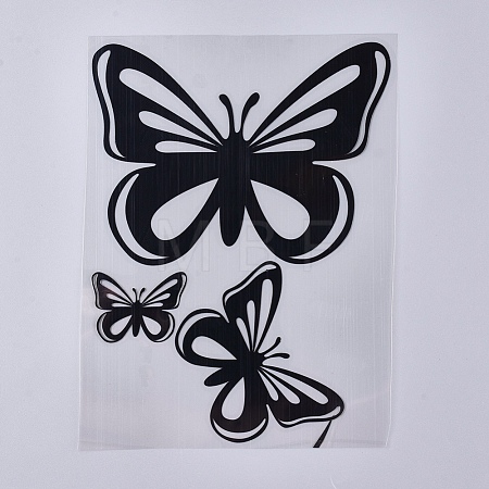 Waterproof Plastic Car Decals for Women DIY-WH0166-28A-1