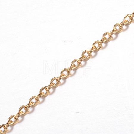 Ion Plating(IP) 304 Stainless Steel Cable Chains CHS-P002-11G-0.5MM-1