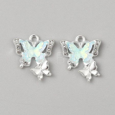 Alloy & Acrylic Pendants FIND-WH0817-132S-01D-1