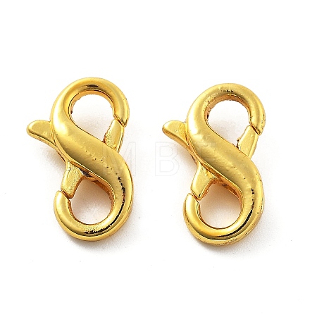 Brass Lobster Claw Clasps KK-R216-18D-G-1