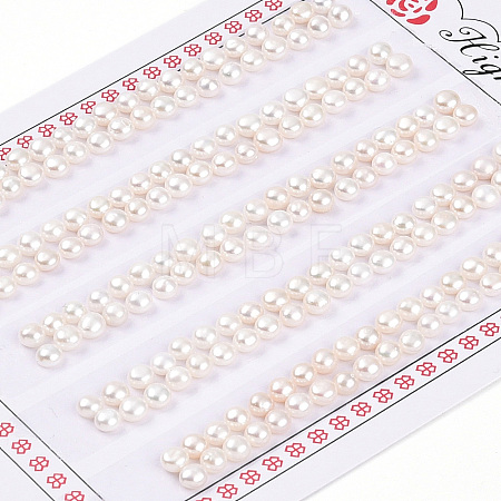 Grade 3A Natural Cultured Freshwater Pearl Beads PEAR-N018-3A-3540A-1