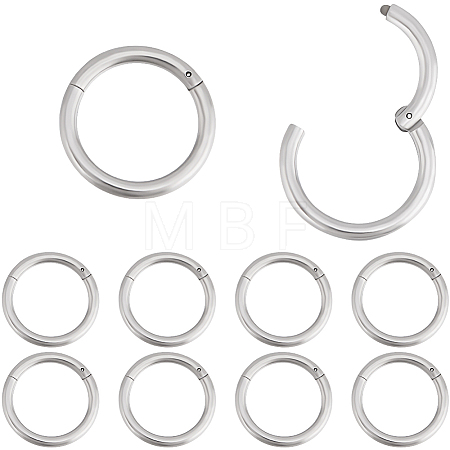 10Pcs 316L Stainless Steel Sleeper Earrings EJEW-BBC0001-56C-1