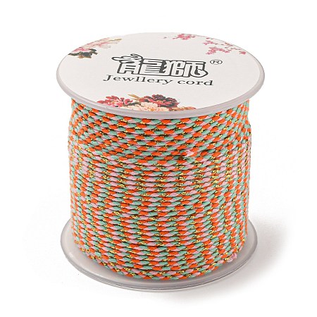 4-Ply Polycotton Cord with Metallic Thread OCOR-Z003-C20-1
