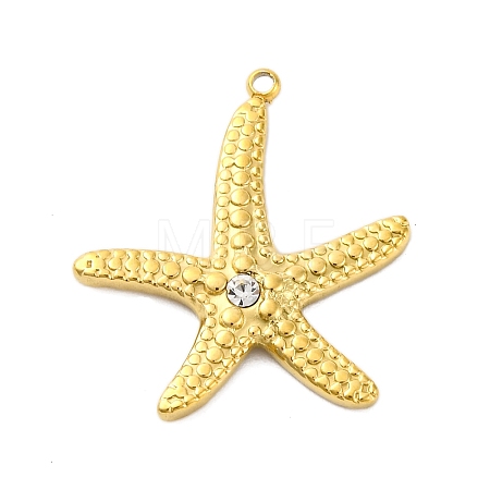 304 Stainless Steel Pendants X-STAS-V004-07G-01-1
