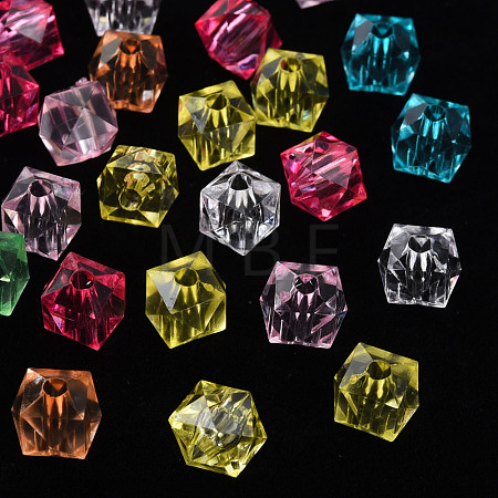Transparent Acrylic Beads X-MACR-S373-51B-1