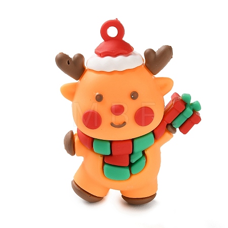 Christmas Theme PVC Plastic Pendants FIND-I059-01E-1