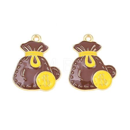 West Cowboy Theme Alloy Enamel Pendants ENAM-L056-01A-01-1
