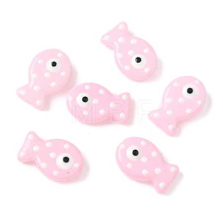 Painted Glass Beads Enamel Beads X-LAMP-D303-04A-1