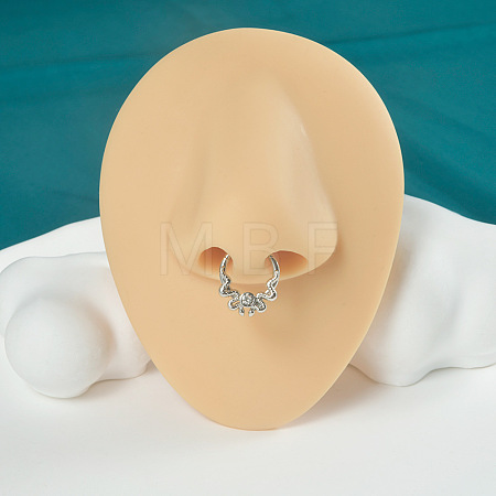 304 Stainless Steel Hoop Nose Rings WG6D581-02-1