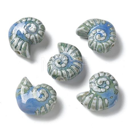 Handmade Porcelain Beads PORC-L080-F07-1