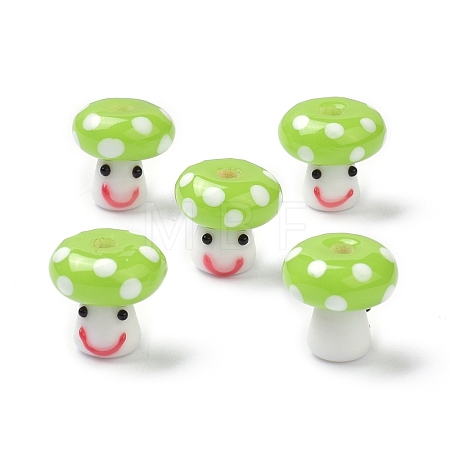 Handmade Lampwork Beads GLAA-K041-01E-1