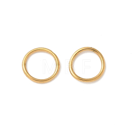 304 Stainless Steel Closed Jump Rings X-STAS-L300-001G-1