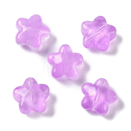Baking Paint Glass Beads LS-GLAA-S202-10E-1