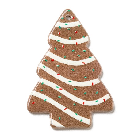 Christmas Themed  Acrylic Pendants SACR-P023-A03-1