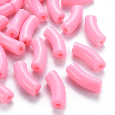 Opaque Acrylic Beads MACR-S372-001B-S004-1
