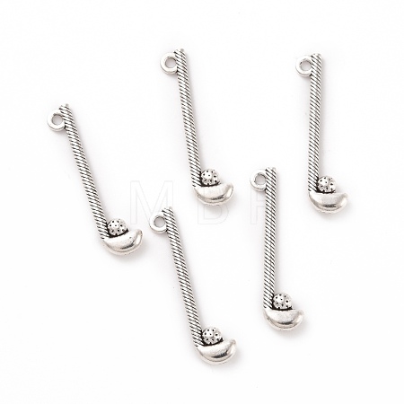 Tibetan Style Alloy Pendants FIND-G026-01AS-1