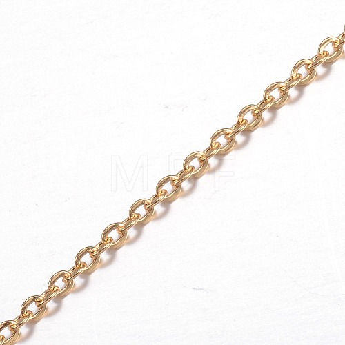 Ion Plating(IP) 304 Stainless Steel Cable Chains CHS-P002-11G-0.5MM-1