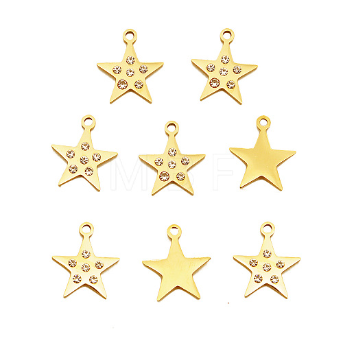 201 Stainless Steel Charms STAS-S105-LA459-1