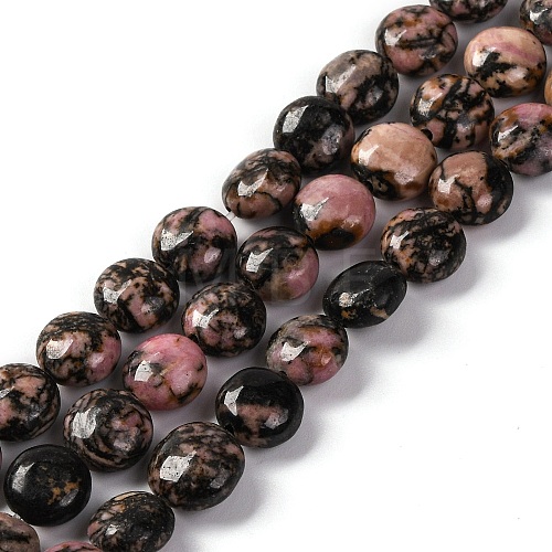 Natural Rhodonite Beads Strands G-T047-A19-01-1