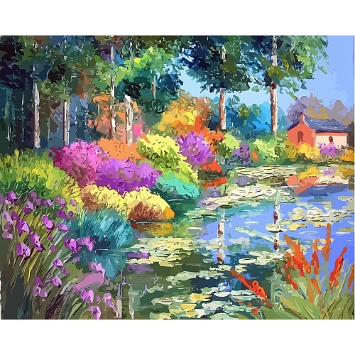 DIY Scenery Diamond Painting Kit PW-WG06806-04-1