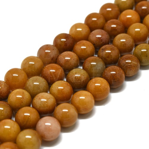 Natural Jade Beads Strands G-D030-01A-1
