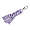 Polycotton(Polyester Cotton) Tassel Big Pendants Decorations FIND-R089-07-2