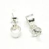 925 Sterling Silver Pendant Bails STER-A037-5-1