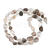 Natural Green Lodolite Quartz/Garden Quartz/Green Phantom Quartz Beads Strands GG-CBA3A44-C05-01-5