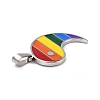 Rainbow Pride Necklace STAS-M292-03P-5