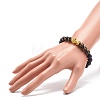 Om Mani Padme Hum Mala Beads Bracelet BJEW-JB08576-3