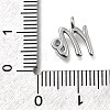 Brass Micro Pave Cubic Zirconia Pendants KK-B132-12P-M-3