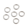304 Stainless Steel Closed Jump Rings STAS-G393-06P-03-1