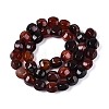 Dyed Natural Agate Beads Strands G-T144-50A-03-2