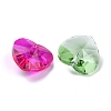 36Pcs 12 Colors Birthstone Charms Glass Pendants RGLA-ZZ0001-05-18mm-4