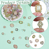 Transparent Acrylic Beads TACR-SC0002-78-6
