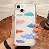 Colorful Clouds TPU Plastic Mobile Phone Cover PW-WGA90A0-09-2