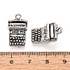 Tibetan Style Alloy Pendants TIBEP-T054-30AS-3