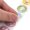 8 Patterns Easter Theme Self Adhesive Paper Sticker Rolls DIY-C060-03C-4