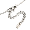 Ion Plating(IP) 304 Stainless Steel Pendants Necklace for Women NJEW-A027-05P-3