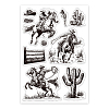 Custom Summer Theme PVC Plastic Clear Stamps DIY-WH0631-0091-8