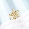 Brass Cuff Open Rings RJEW-Z129-02G-05-2